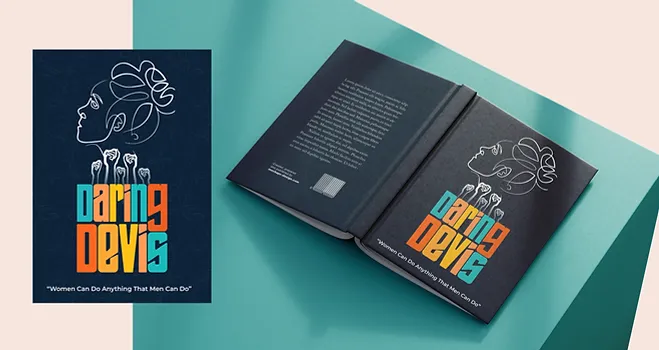 "Creative book design by doitcreation.com showcasing original layout, typography, and cover art"