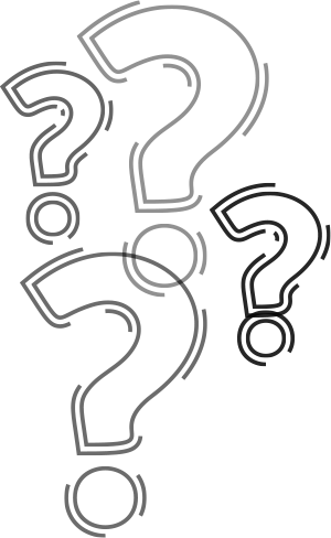 "Question mark symbol representing inquiry or uncertainty"