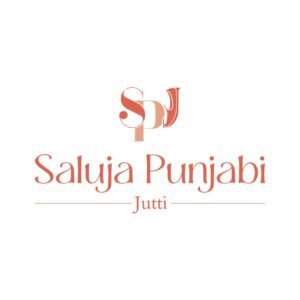 "Logo of a traditional jutti company representing handcrafted ethnic footwear brand"